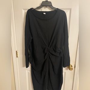 Old navy plus size black dress